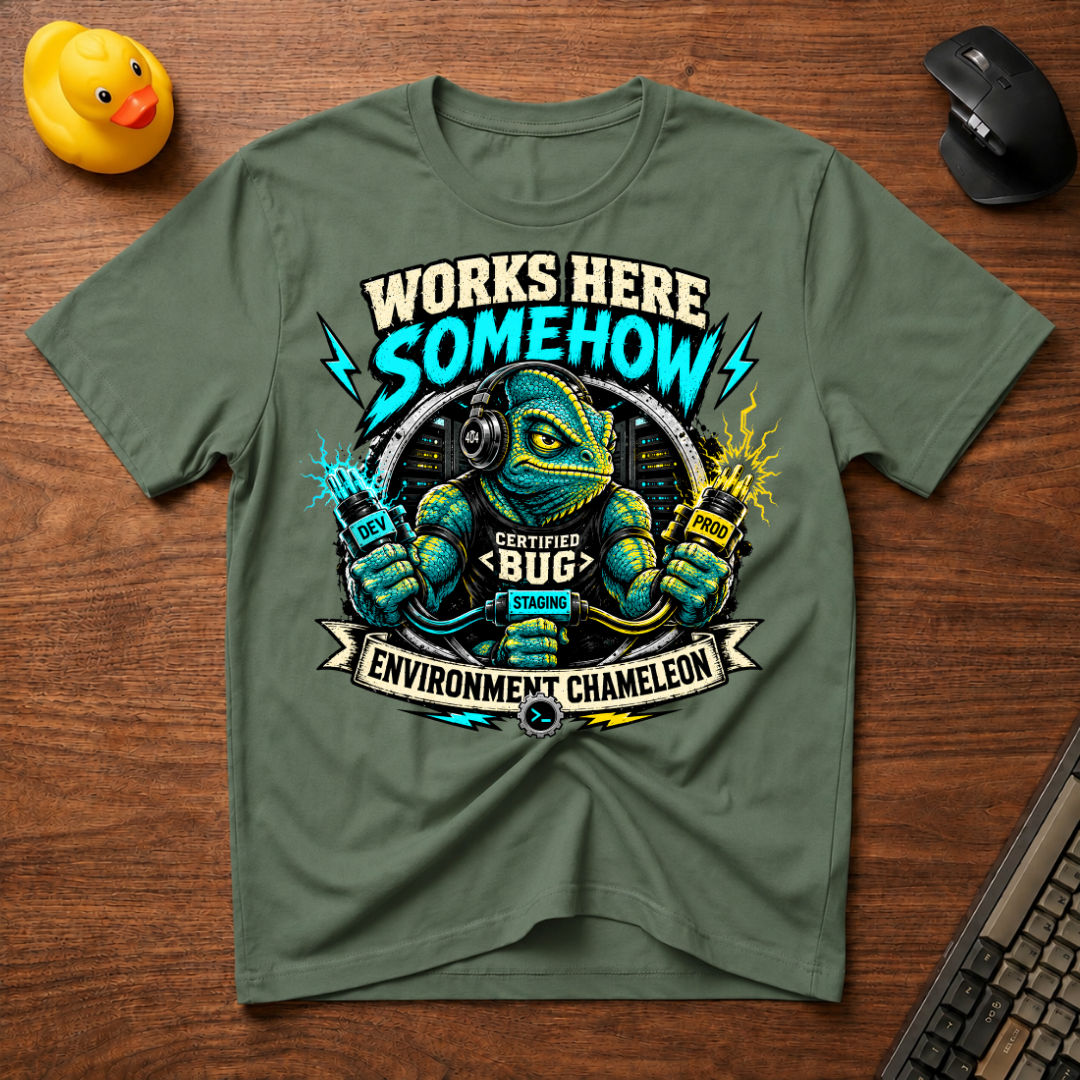 Works Somehow v02 T-Shirt