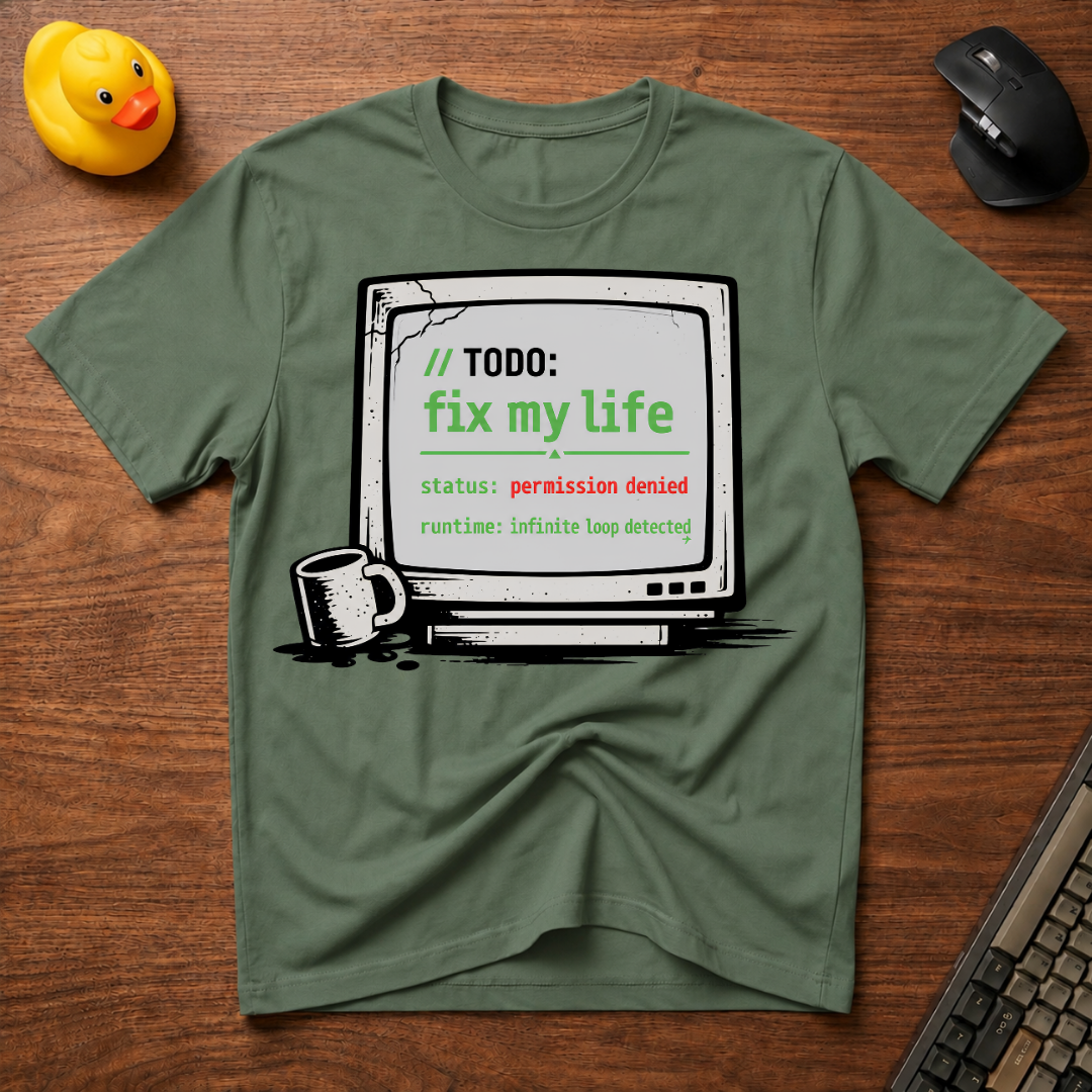 TODO - Fix My Life T-Shirt