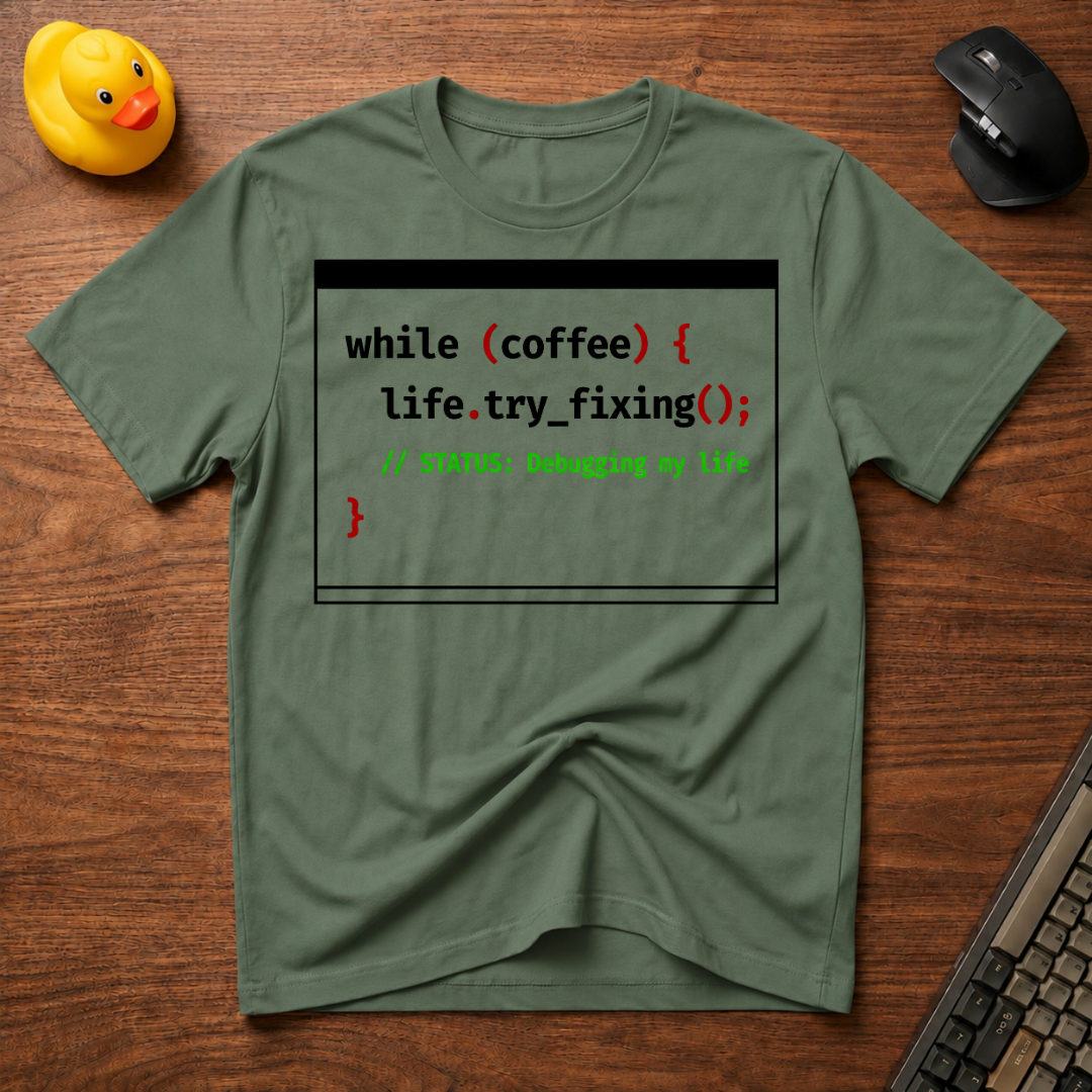 Debugging Life v02 T-Shirt