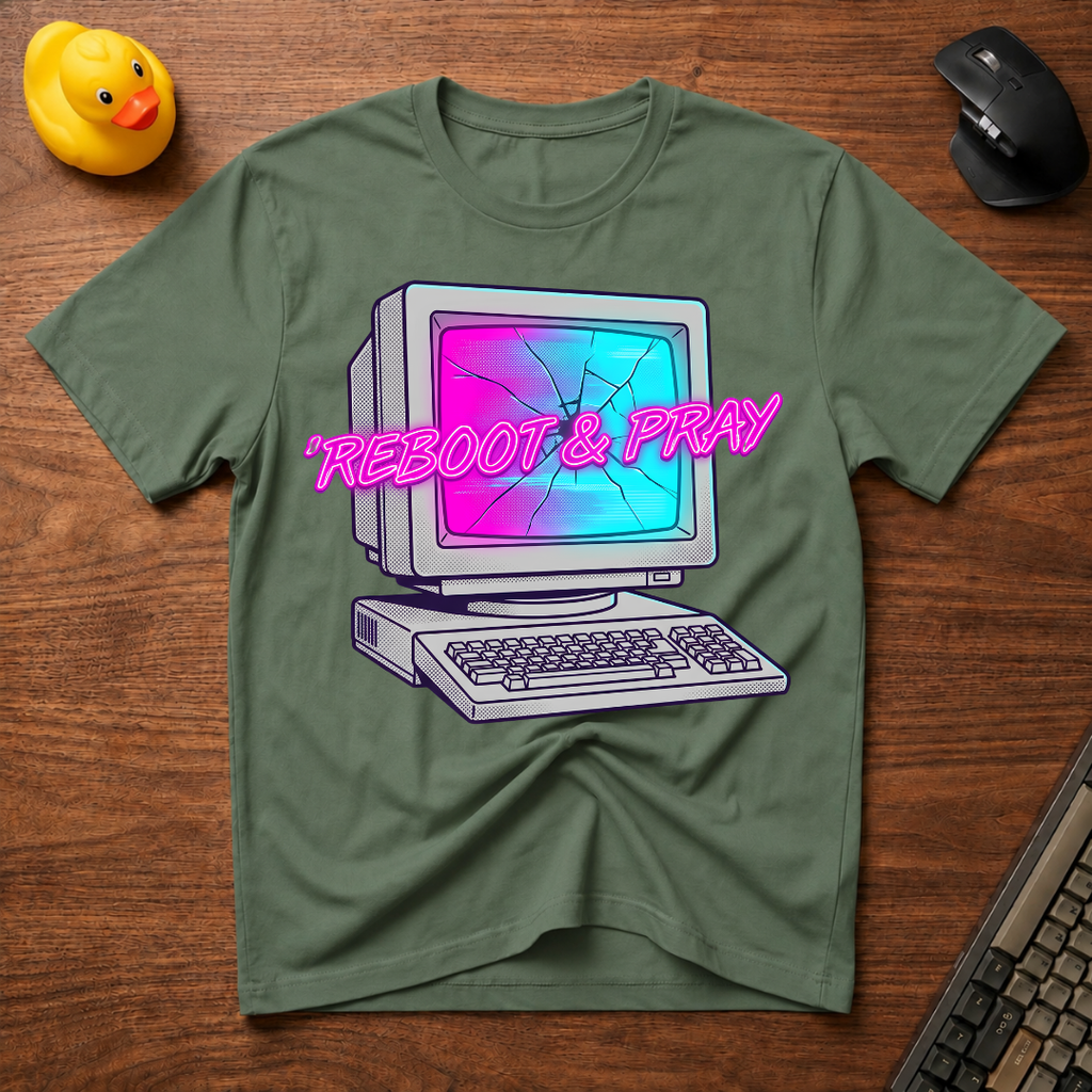 Reboot & Pray T-Shirt