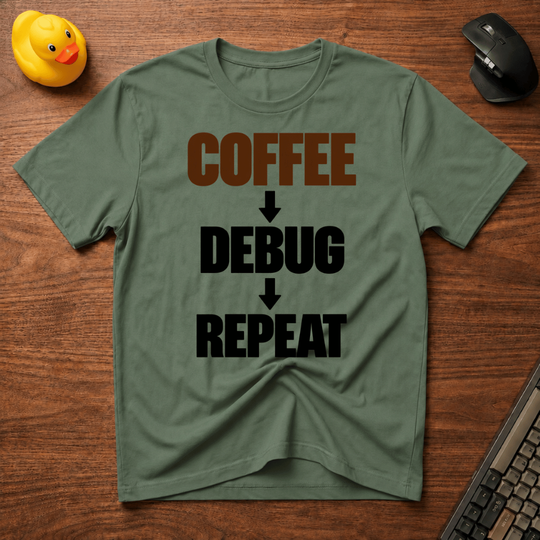 Coffee Debug Repeat T-Shirt