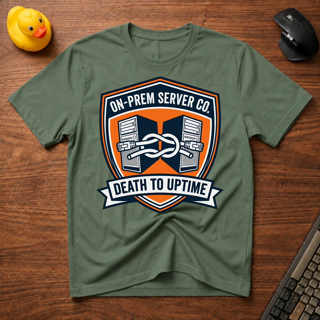 Uptime Death T-Shirt
