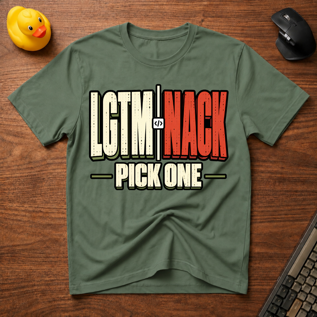 LGTM vs NACK v02 T-Shirt
