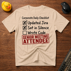Corp Checklist T-Shirt
