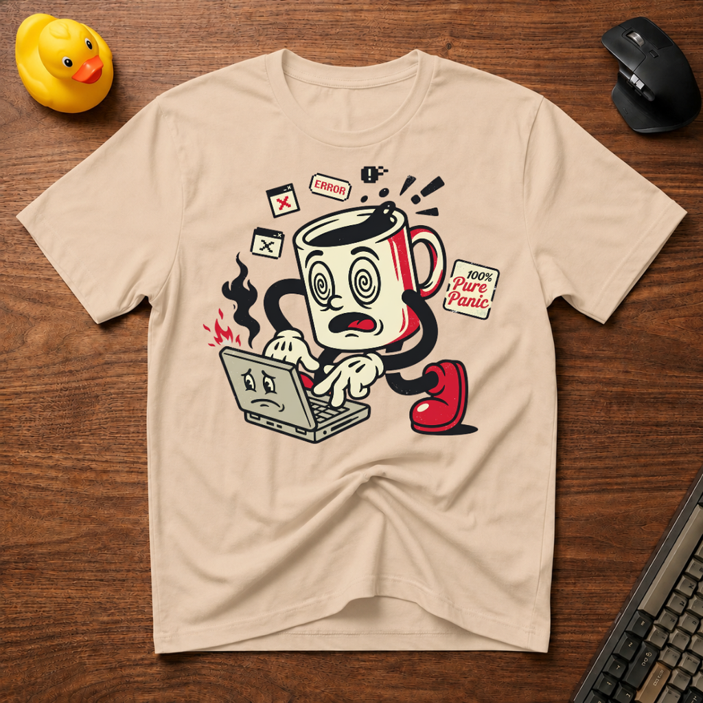 Error Code 100% Pure Panic T-Shirt