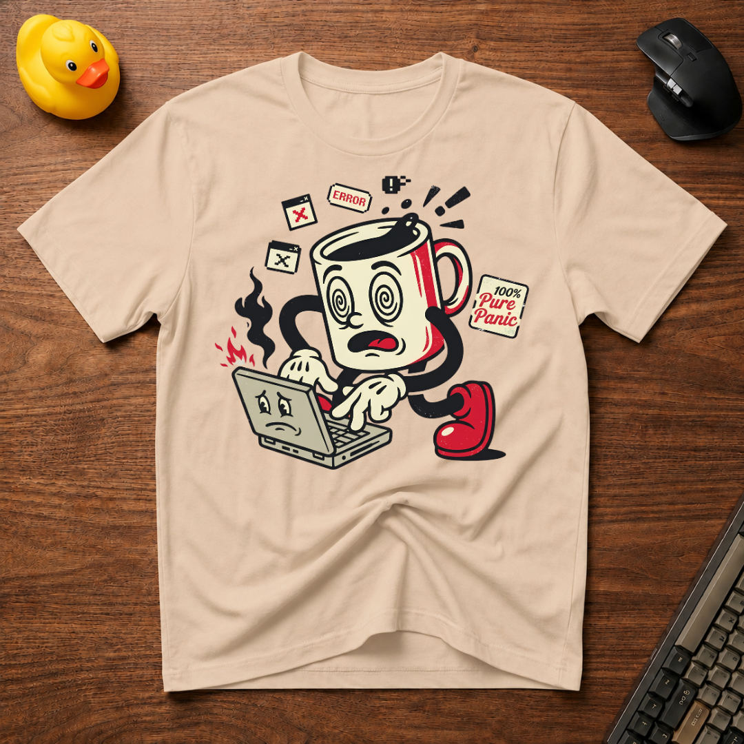 Error Code 100% Pure Panic T-Shirt