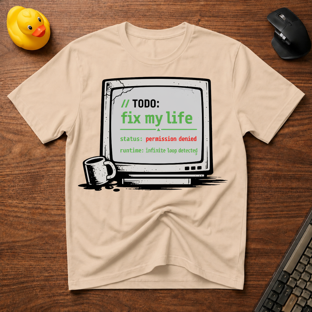 TODO - Fix My Life T-Shirt