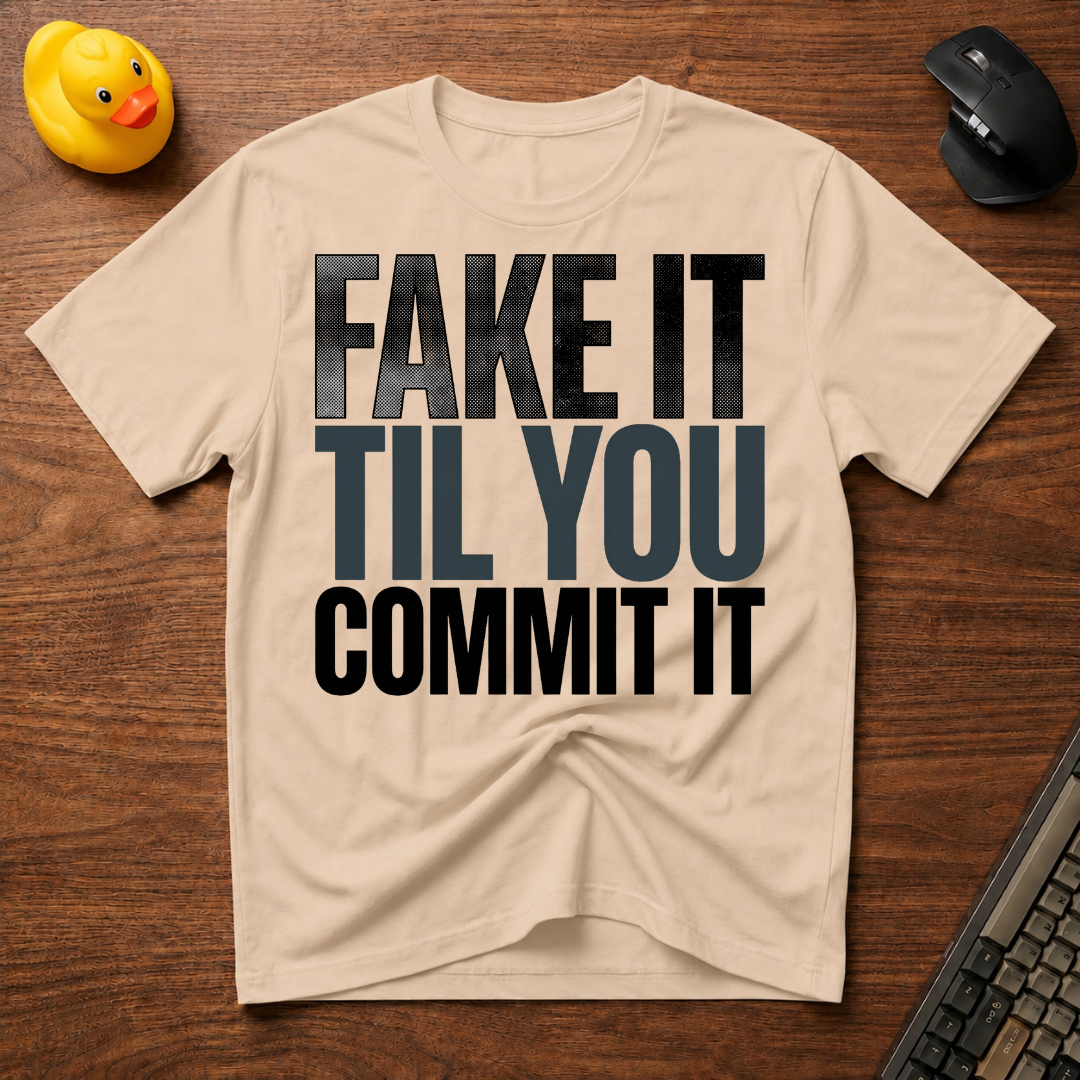 Fake Commit T-Shirt