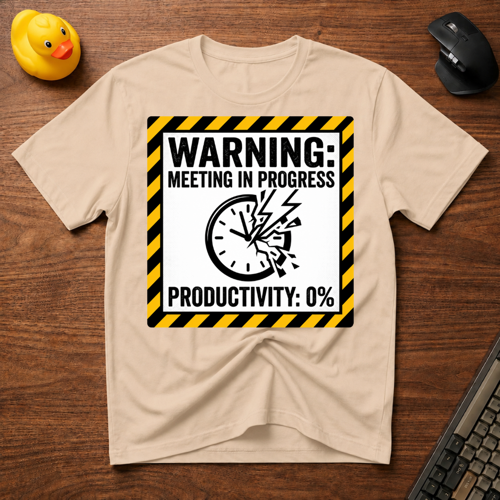 Meeting Warning T-Shirt