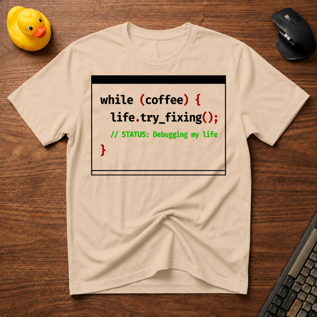 Debugging Life v02 T-Shirt