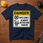 00 Days AI Coded T-Shirt