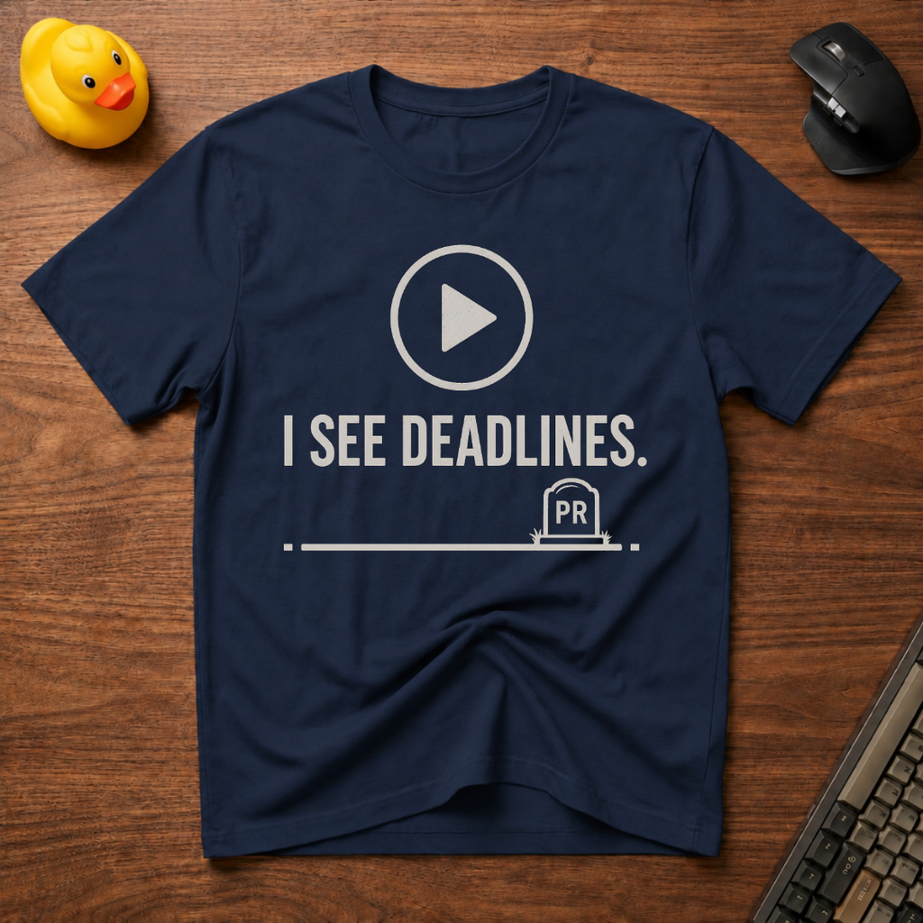 I See Deadlines T-Shirt