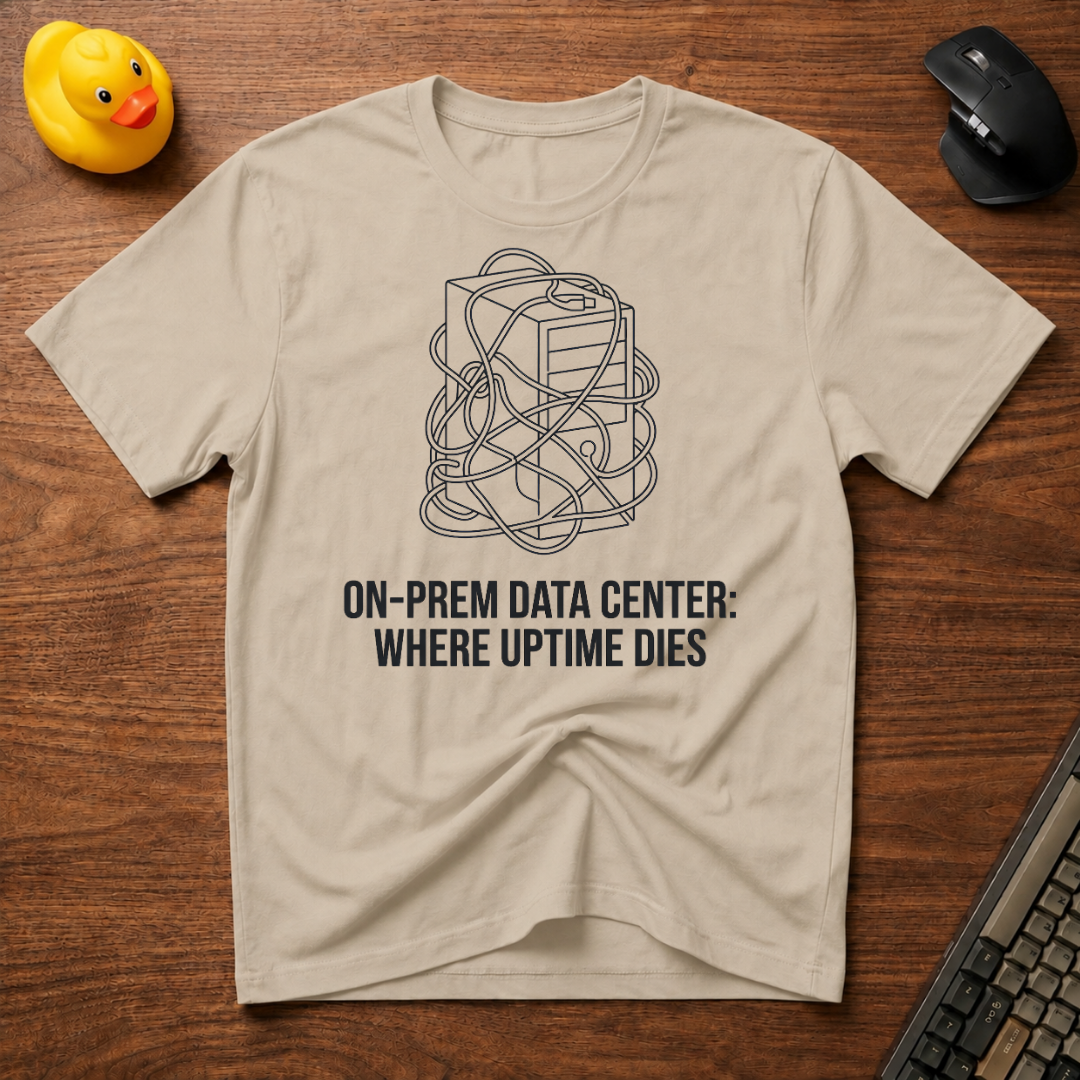 Uptime Dies T-Shirt