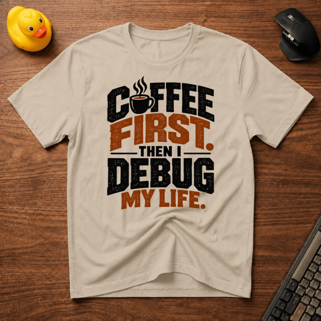 Coffee & Debug v01 T-Shirt