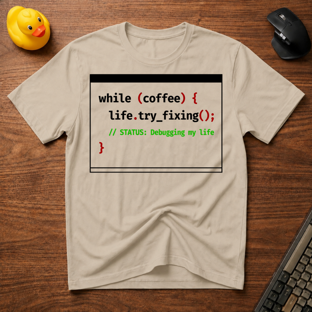 Debugging Life v02 T-Shirt