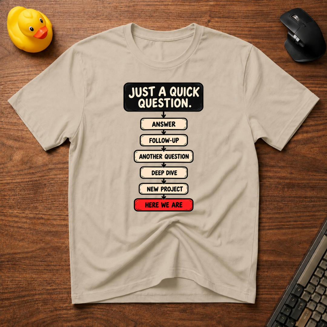 Quick Question v02 T-Shirt