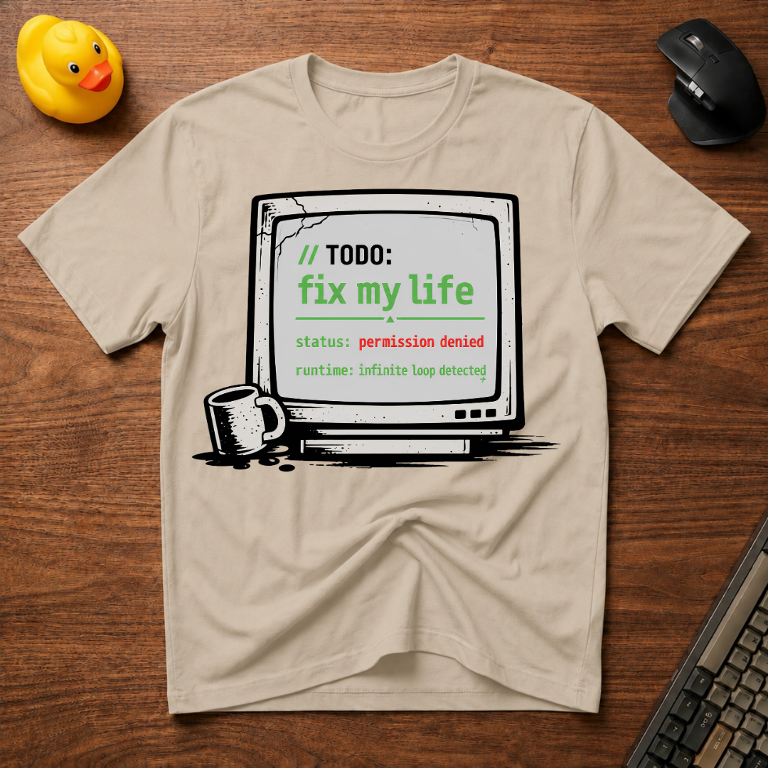 TODO - Fix My Life T-Shirt