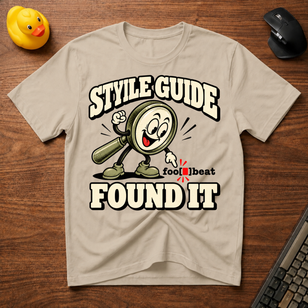 Style Guide v01 T-Shirt