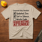 Corp Checklist T-Shirt