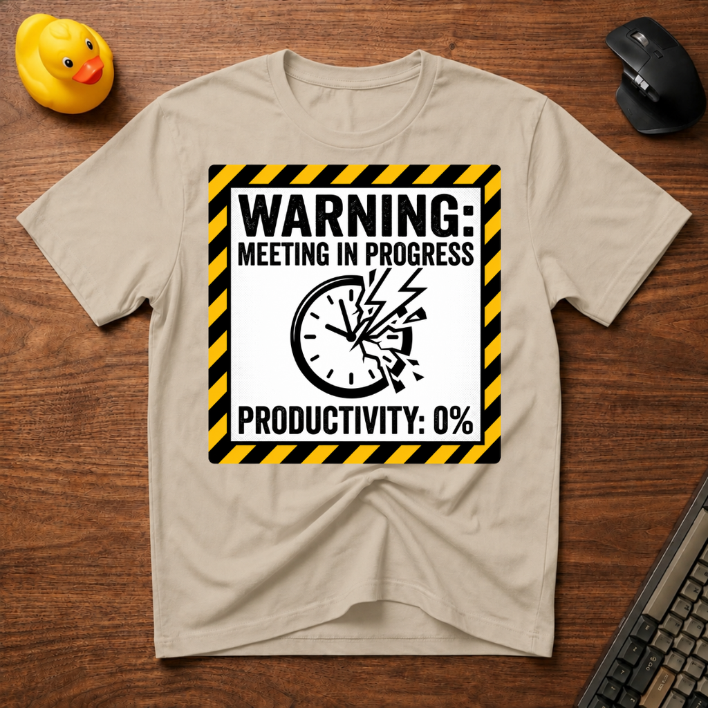 Meeting Warning T-Shirt