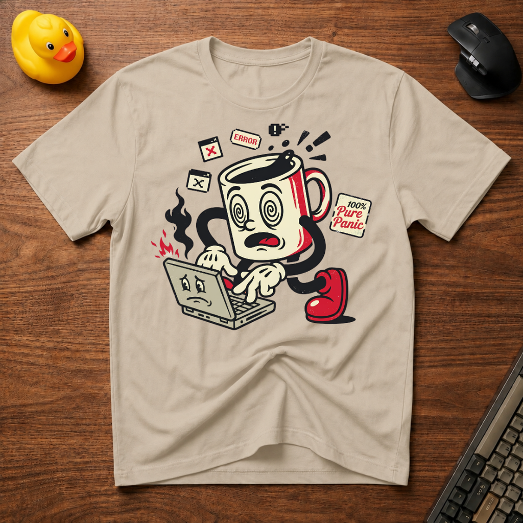 Error Code 100% Pure Panic T-Shirt