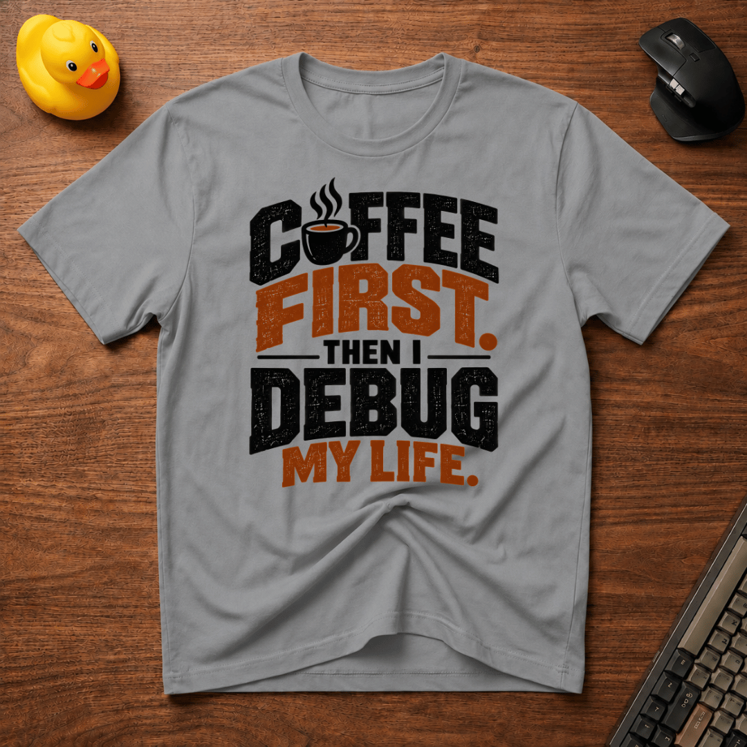 Coffee & Debug v01 T-Shirt