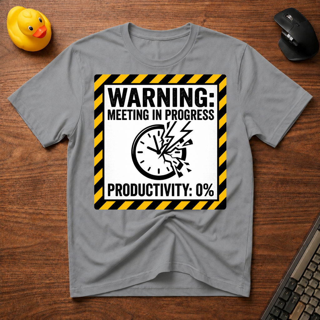 Meeting Warning T-Shirt