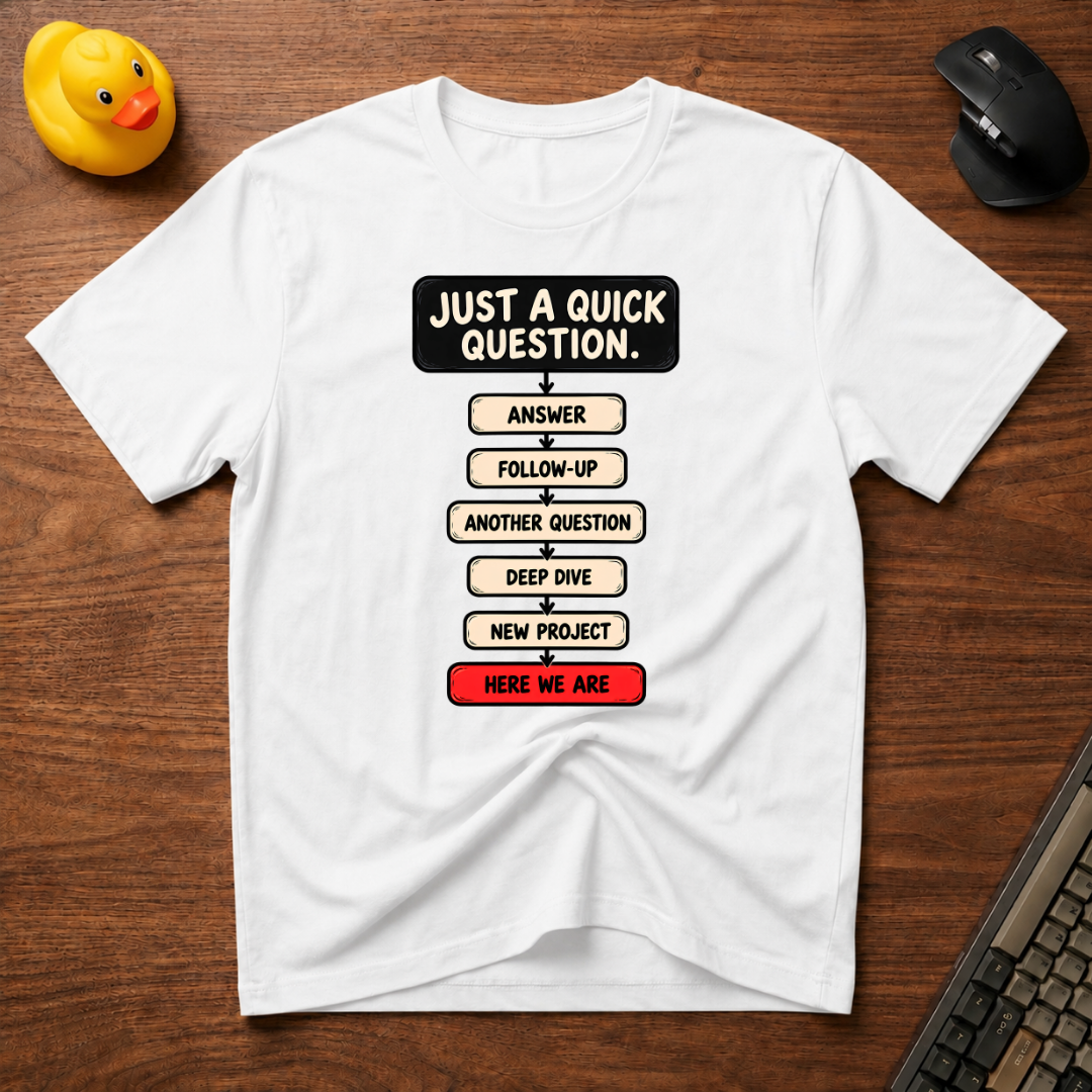 Quick Question v02 T-Shirt