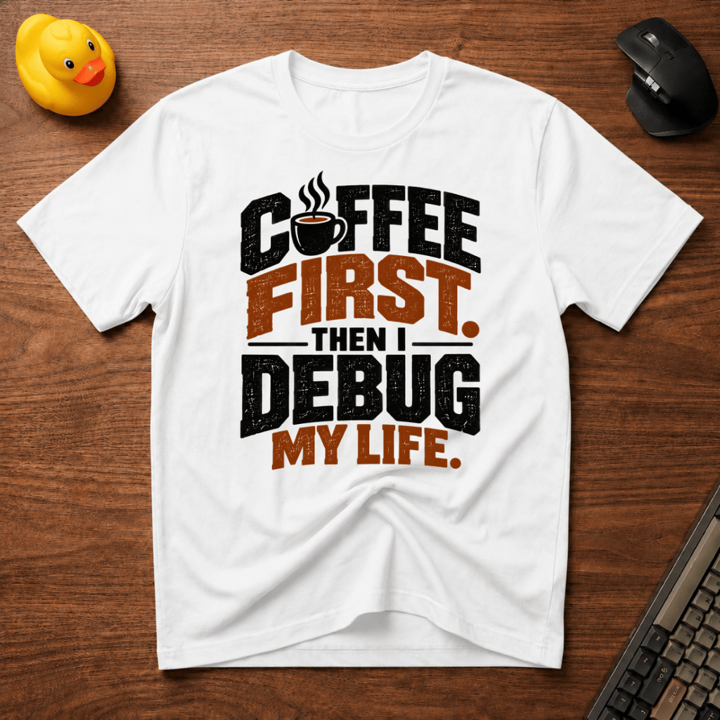 Coffee & Debug v01 T-Shirt