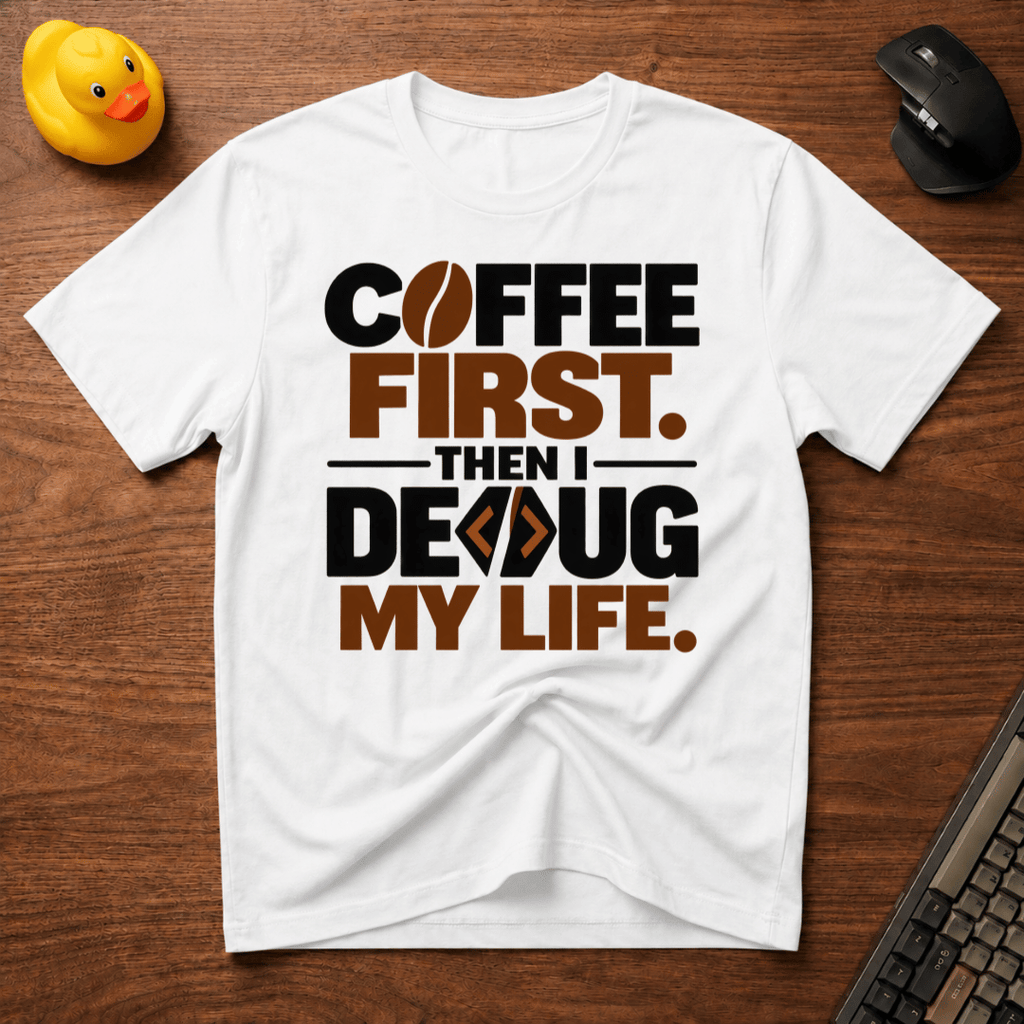 Coffee & Debug v02 T-Shirt