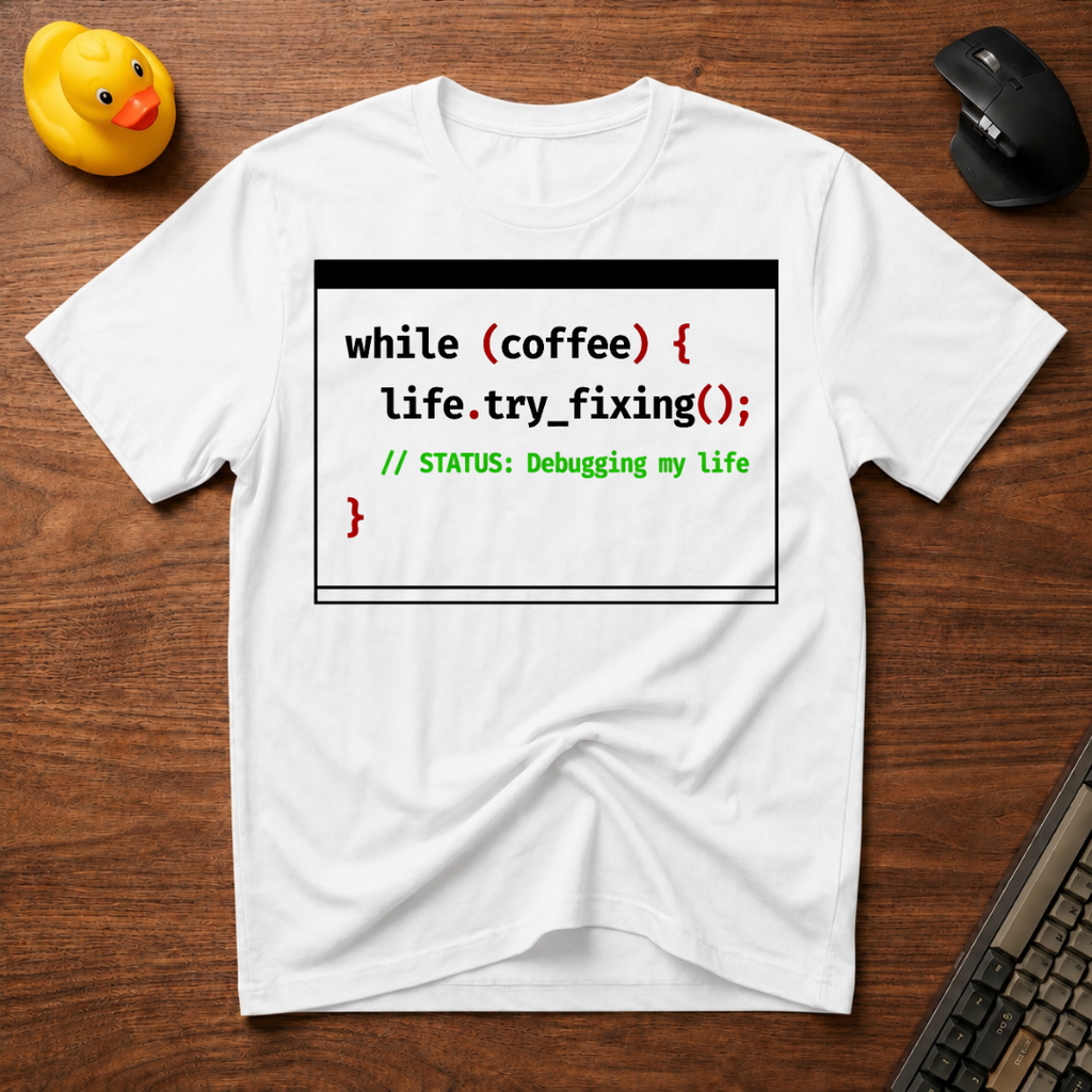 Debugging Life v02 T-Shirt