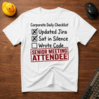 Corp Checklist T-Shirt
