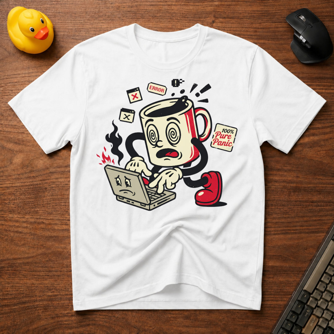 Error Code 100% Pure Panic T-Shirt